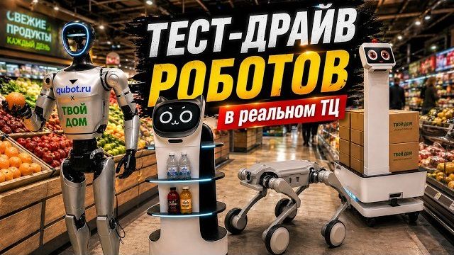 Будущее уже здесь Роботы в Реальном ТЦ