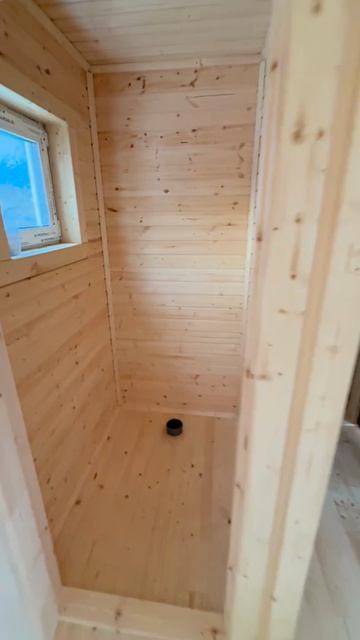 Каркасная баня размером 6 х 4.5 метра