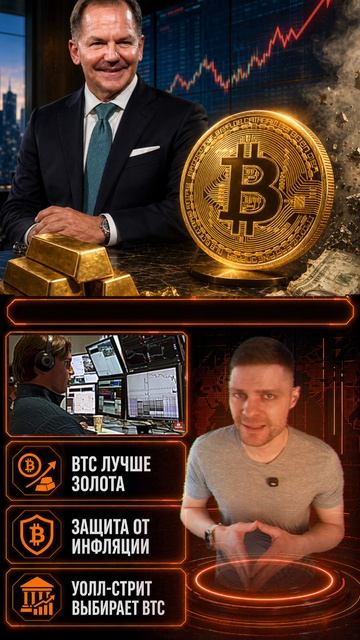 Легенда Уолл-стрит говорит: биткоин лучше золота. Вот почему