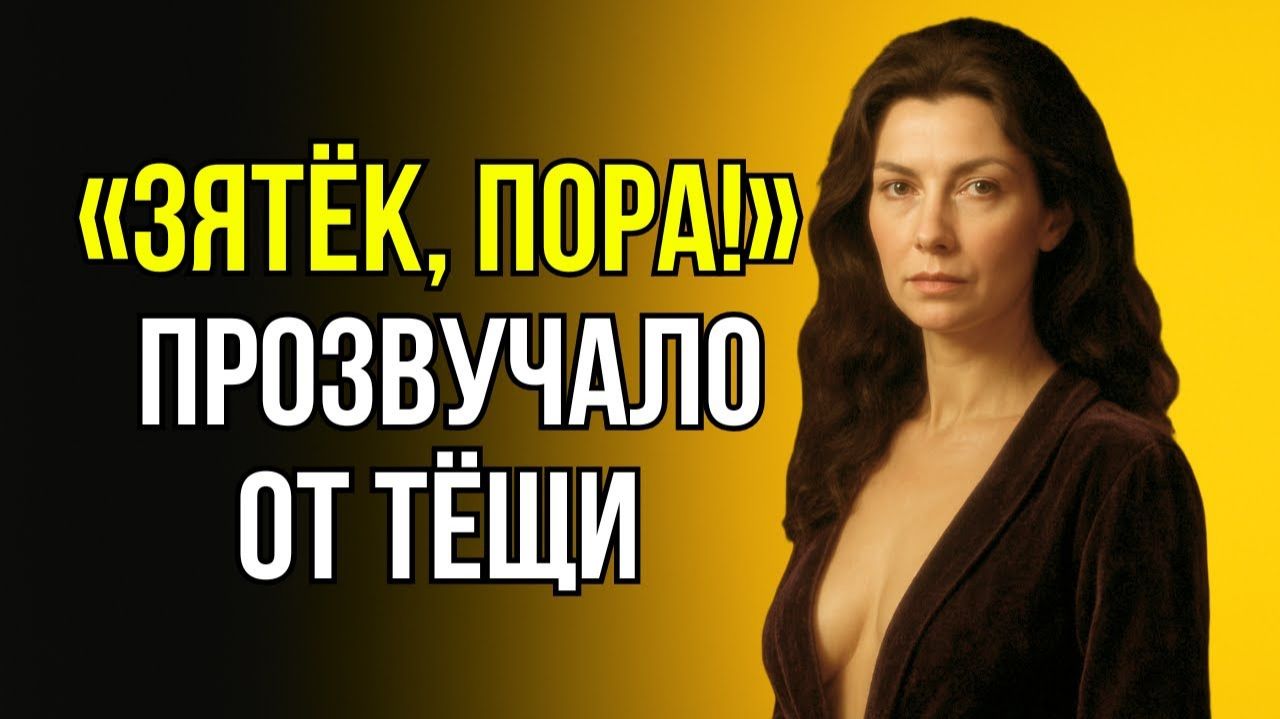 ОН НЕ ОЖИДАЛ УСЛЫШАТЬ ЭТО ОТ ТЁЩИ И РАСТЕРЯЛСЯ