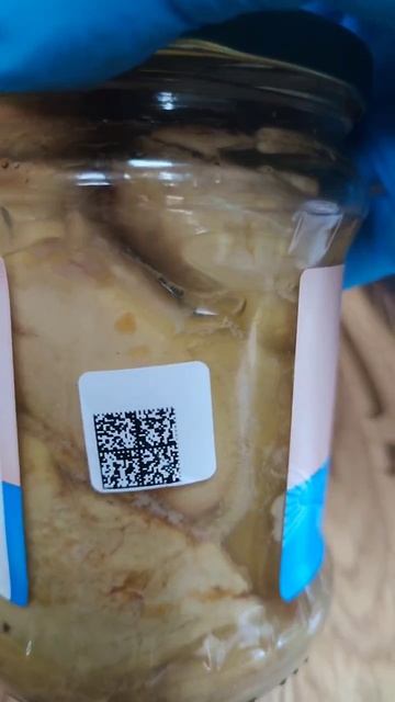 Печень трески натуральная из охлажденного сырья (стеклянная банка 500 грамм)