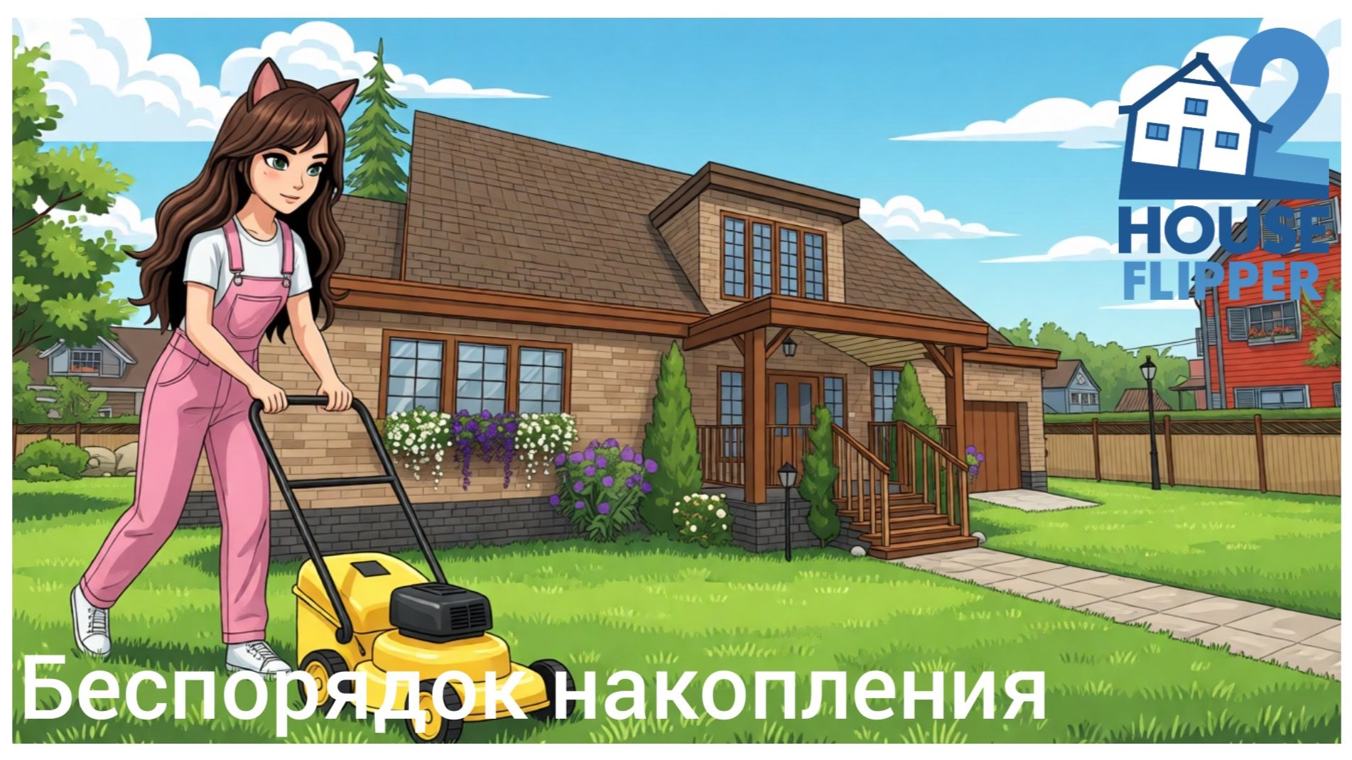 Беспорядок накопления #2 - House Flipper 2 (no commentary)