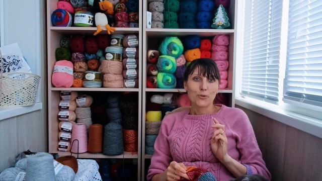 Влог одного дня. Поговорим и повяжем 🤗🤗🤗