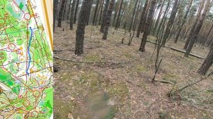 ПФО в САРАНСКЕ, лесной спринт  (Headcam orienteering №103)