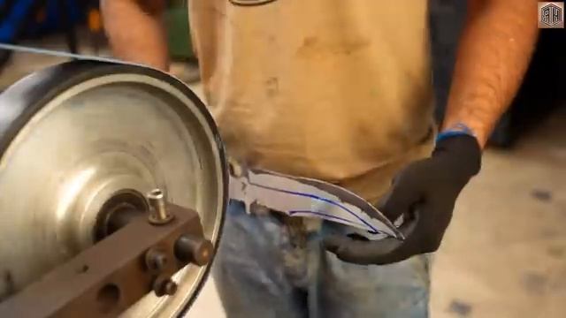 ШОК! Сделал легендарный нож БОУИ из МЕТАЛЛИЧЕСКОЙ СТРУЖКИ!