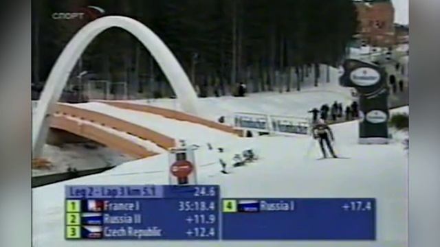 Чемпионат мира 2005, Ханты-Мансийск, смешанная эстафета