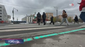 В Москве появилась новая подсветка, дублирующая сигнал светофора