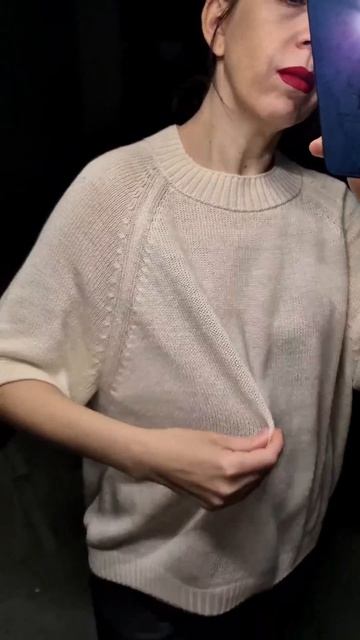 Вязаная футболка Carina  | ч.1