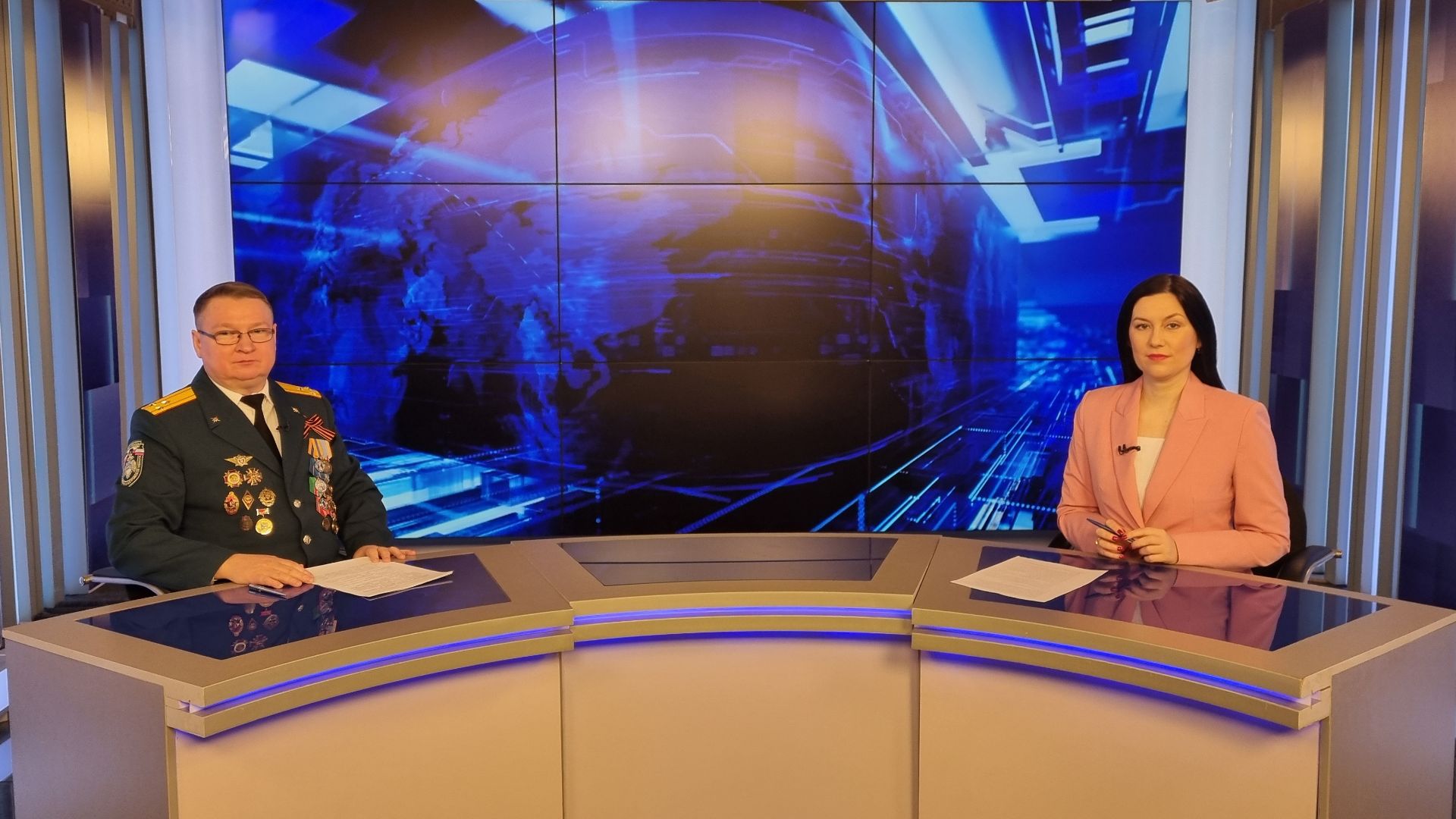 Прямой эфир, посвященный 377-летию пожарной охраны России