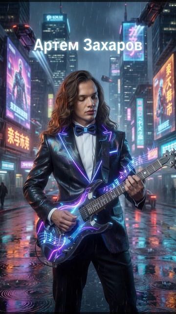 Артем Захаров — Гитарист Из Неонового Дождя 🌧️🎸