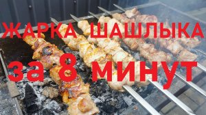 Шашлык за 8 минут из свинины и курицы 18.04.2026