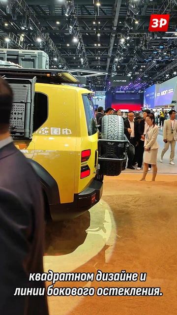 Хочу быть Тойотой! Новый GAC T75: большой внедорожник! #shorts #зарулем #gac #gact75