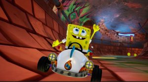 Веселая Детская Игра. Спанч Боб на Трассе! Nickelodeon Kart Racers. Герои Мультфильмов