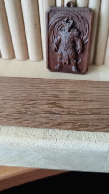 Подвеска Underlord из дуба на станке с ЧПУ.