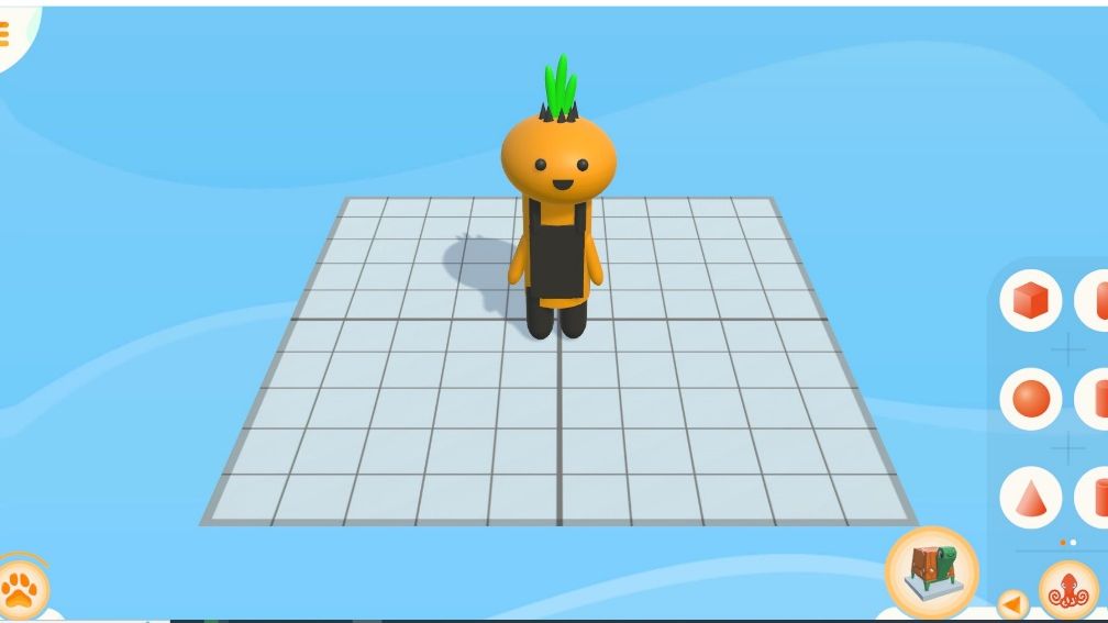 Видеоурок по 3D моделированию по теме «Чиполлино» в программе для эвм 