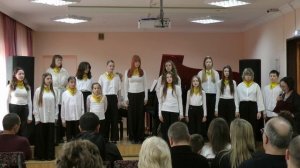 Полевской. Концерт хорового отделения музыкальной школы № 1