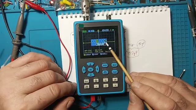 295. ПРАВИЛЬНАЯ Калибровка щупа осциллографа DSO2512G Просто и понятно    5-29