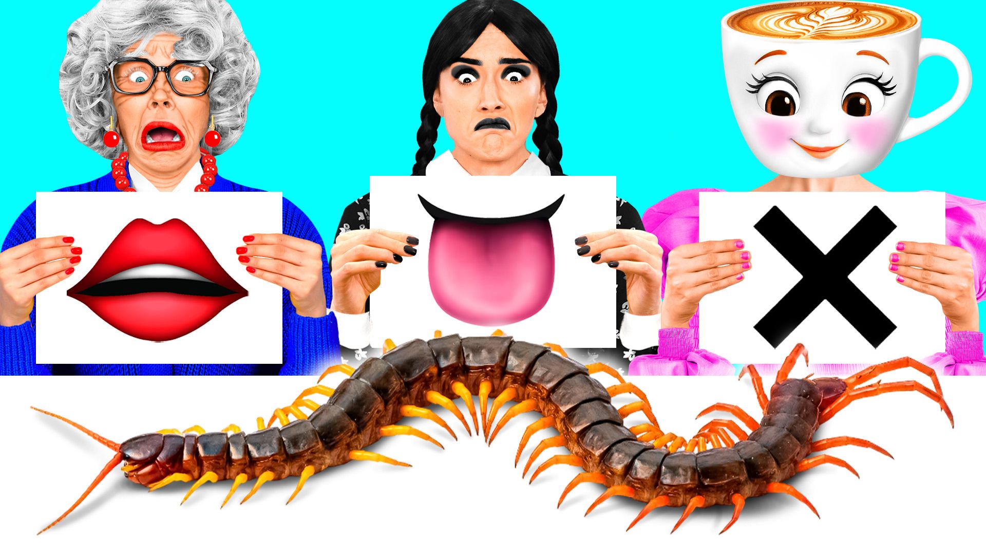 Откуси Лизни или Ничего Челлендж с Балерина Капучина Брейнрот | Смешные Моменты от BaRaDa Challenge