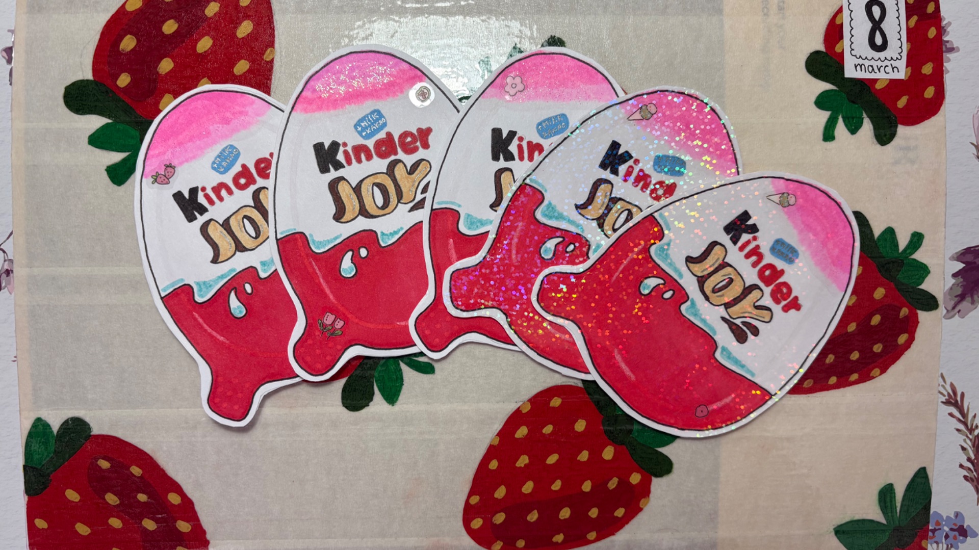 Киндер JOY❤️ Бумажные сюрпризы🎀