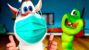 Буба Лечим простуду Весёлые мультики для детей - БУБА