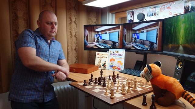 Моника, малышка, поздравляю тебя с твоим шестым днём рождения! Шахматы (30.04.2026)