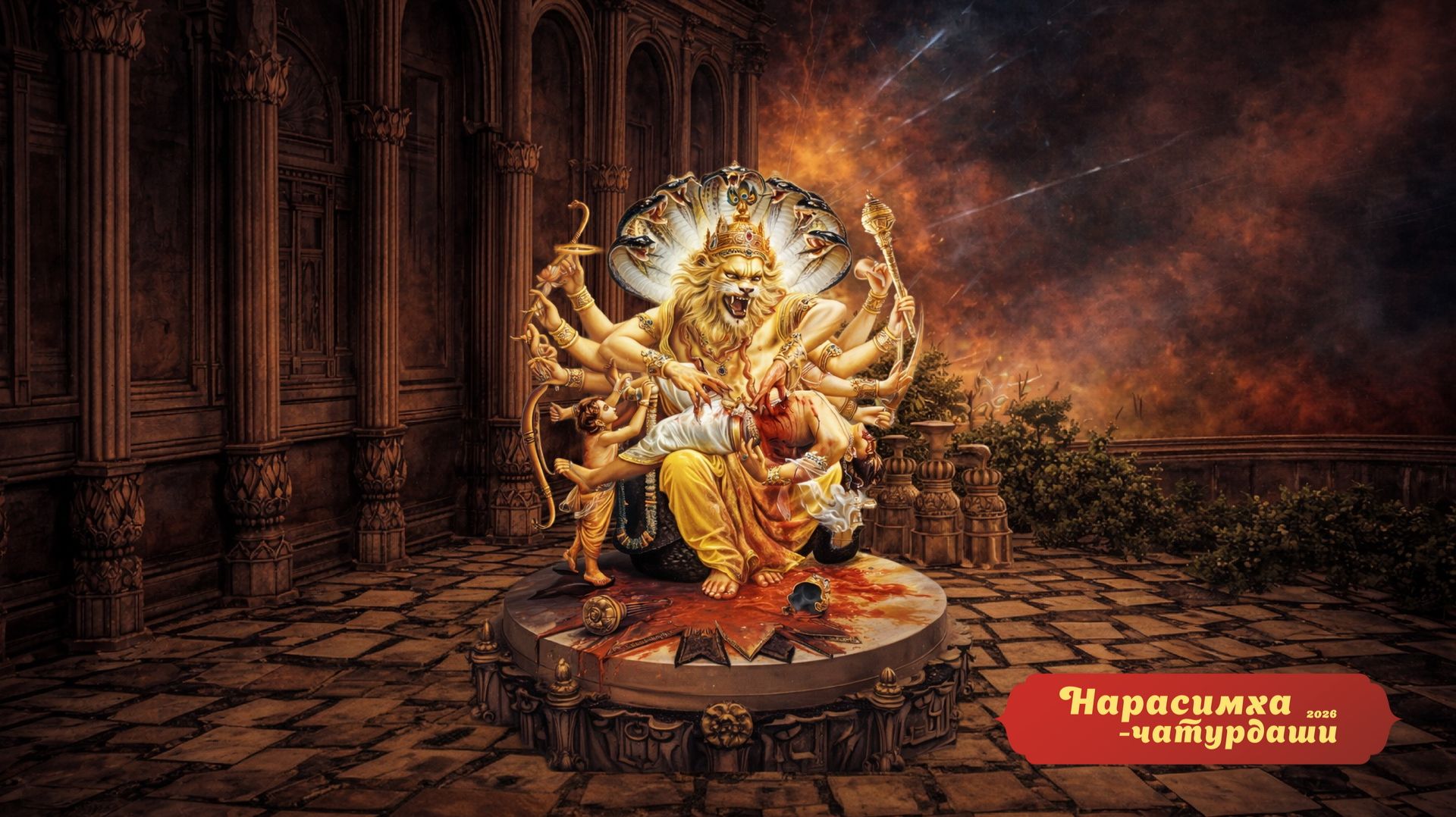 30.04.26 (17:30) - Нарасимха-чатурдаши - праздничная лекция Е.М. Патита Паваны даса