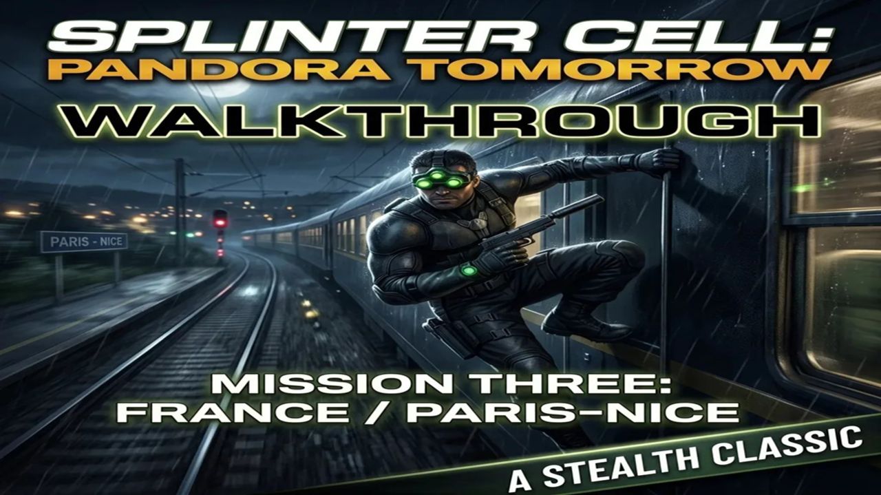 Splinter Cell Pandora Tomorrow — Часть 3: Париж-Ницца [Стелс-прохождение]