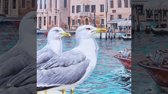 Русские чайки в Венеции