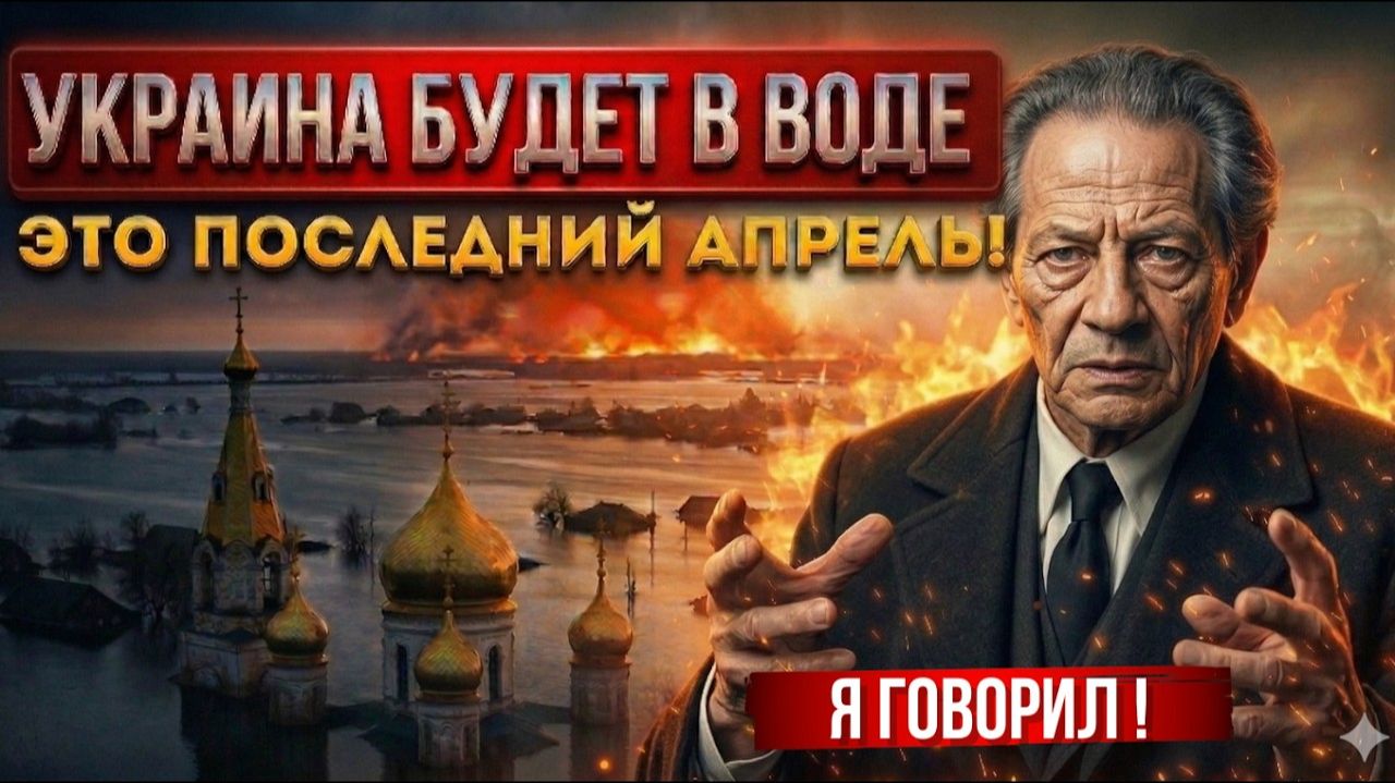 УКРАИНУ СМОЕТ! Мессинг назвал дату великого наводнения
