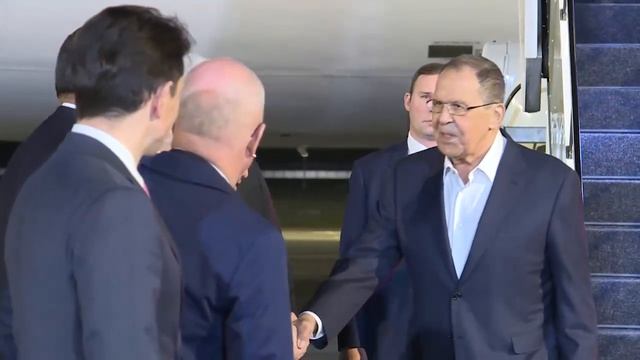 Министр иностранных дел РФ С.В.Лавров прибыл в Казахстан, Астана, 29 апреля 2026 года