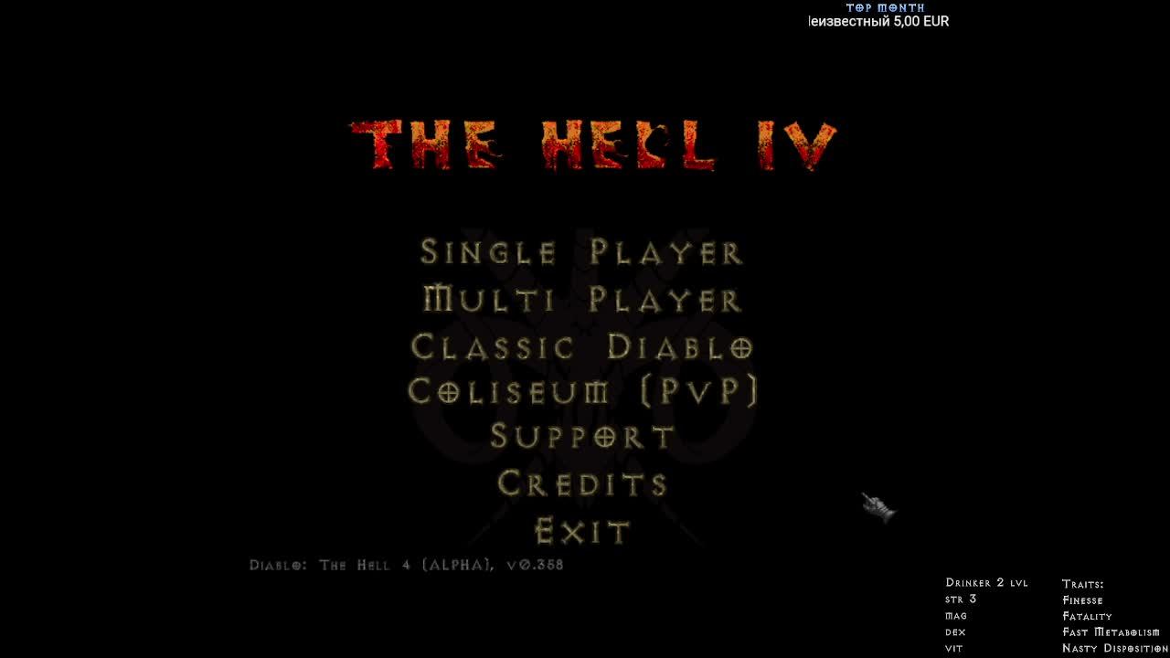 Diablo The Hell 4 | Ironman. Одна жизнь! Арчерка