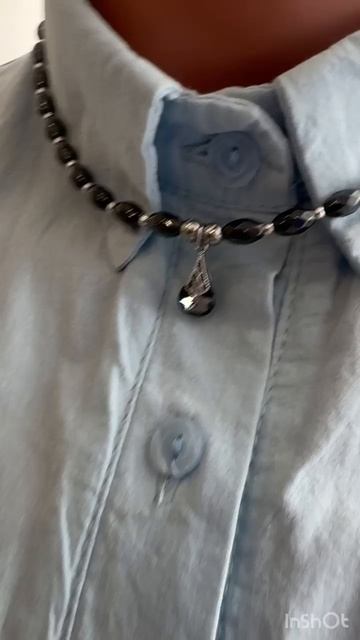 Чокер колье из натурального камня