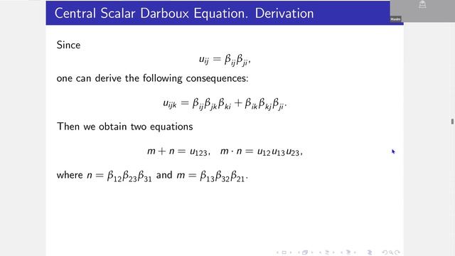 Seminar 29.04.2026: Maxim Pavlov (Shandong University Of Science And Technology, China)