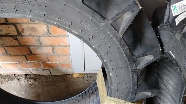 Шины 11.2-26 BKT 👍 на японский трактор, самовывоз из Сыктывкара в село Объячево ✅MinyTraktor.ru ✅+7