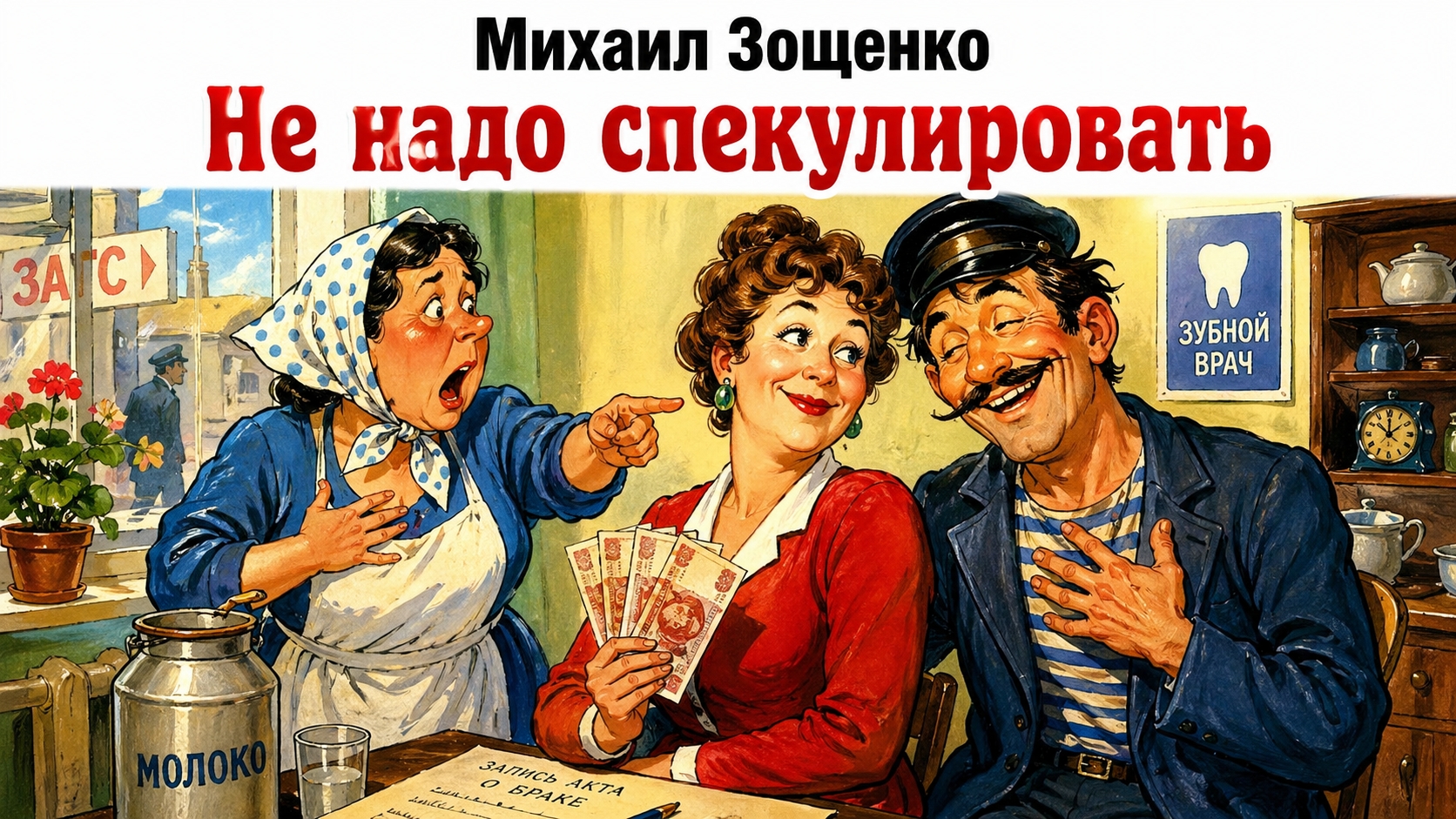 Зощенко — «Не надо спекулировать» | Аудиокнига • читает Сергей