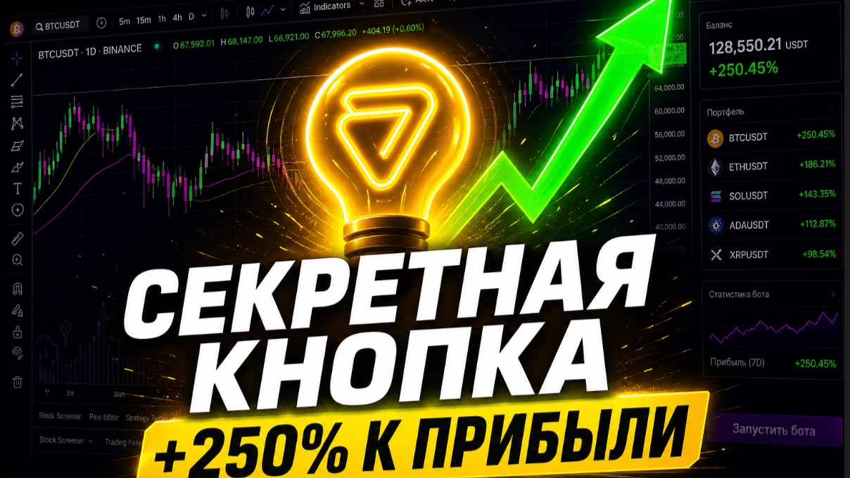 Увеличил прибыль бота в 2.5 раза за 1 клик! Секретная кнопка на Veles