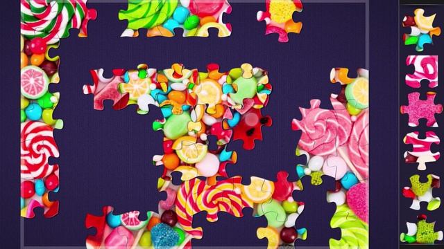 Собираем пазлы. Фантастические оттенки - Страна сладостей