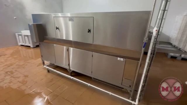 Машина мойки ящиков (оборотной тары) и пластиковых паллет ASP- MMOT-600-2P