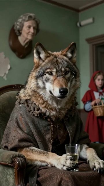 Лис в очках и сказочные приключения #краснаяшапочка #сказка #фентези #приключения