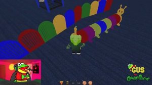 Let's Play ROBLOX Chuck E Cheese with Gus the Gummy Gator