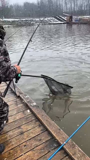 поимка форели