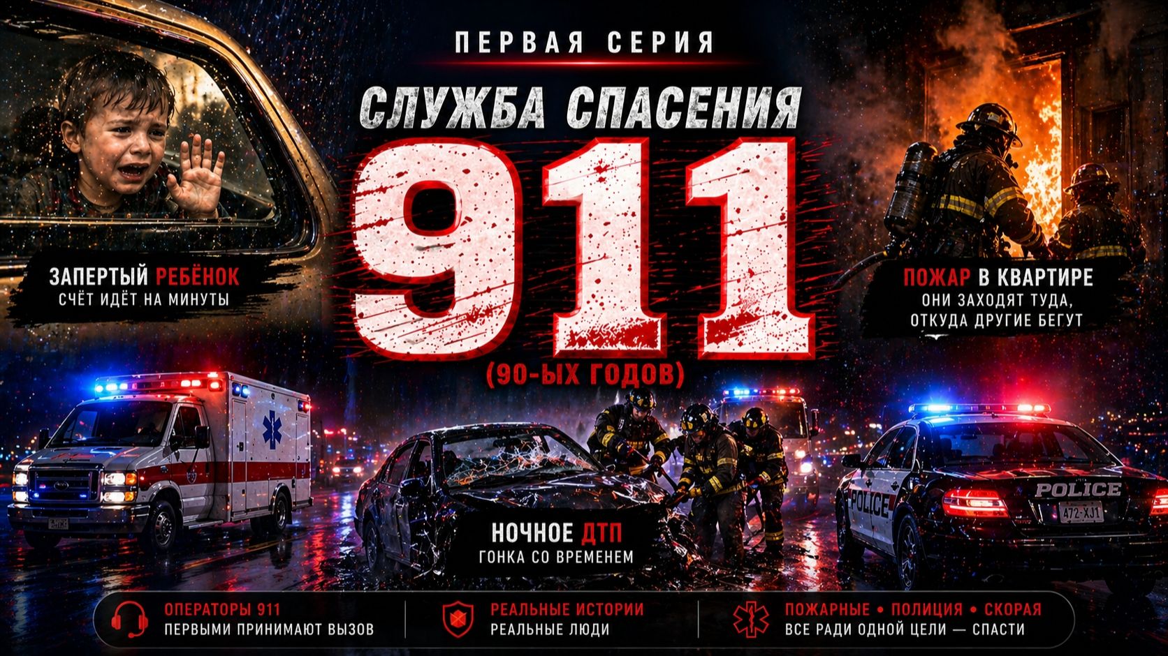 1 серия Служба спасения 911