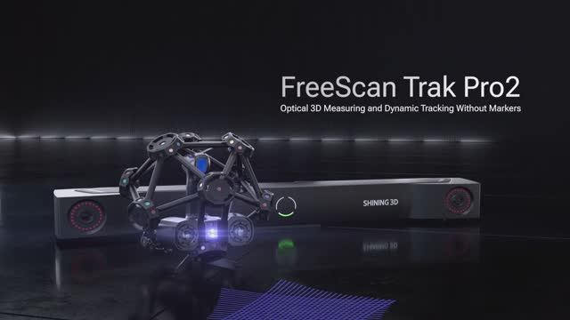 FreeScan Trak Pro2_ Optical 3D Measuring And Dynamic Tracking Without Markers