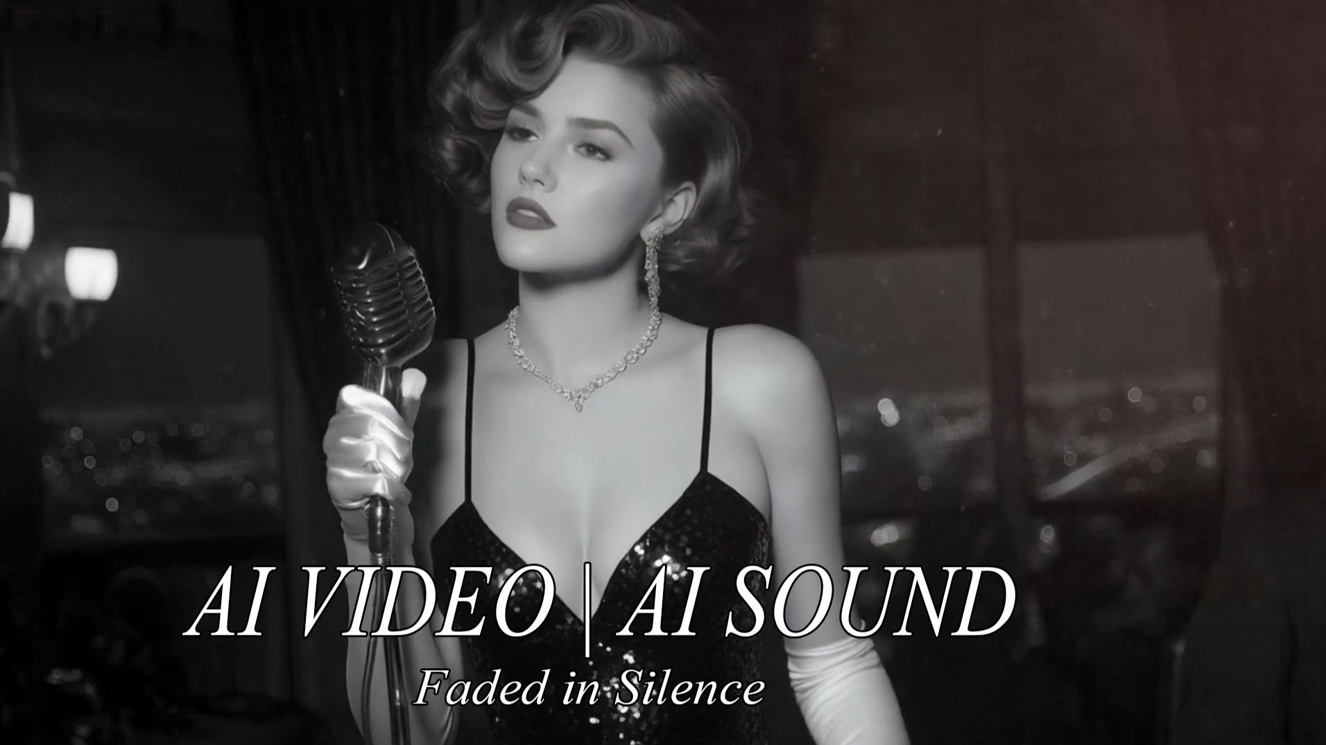 Faded In Silence - Emotional Soul Blues  (Ai Sound + AI Video)