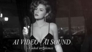 Faded in Silence - Emotional Soul Blues  (Ai sound + AI video)