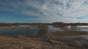 На велосипеде в село. Вкусная выпечка и паводок.
