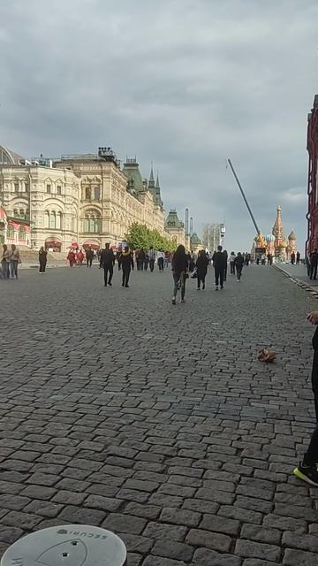 Воскресенские ворота Китай города и Красная площадь