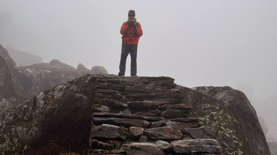 Команда Клуба 7 Вершин ВИП на Мера пик провела акклиматизационный день в окрестностях Котэ