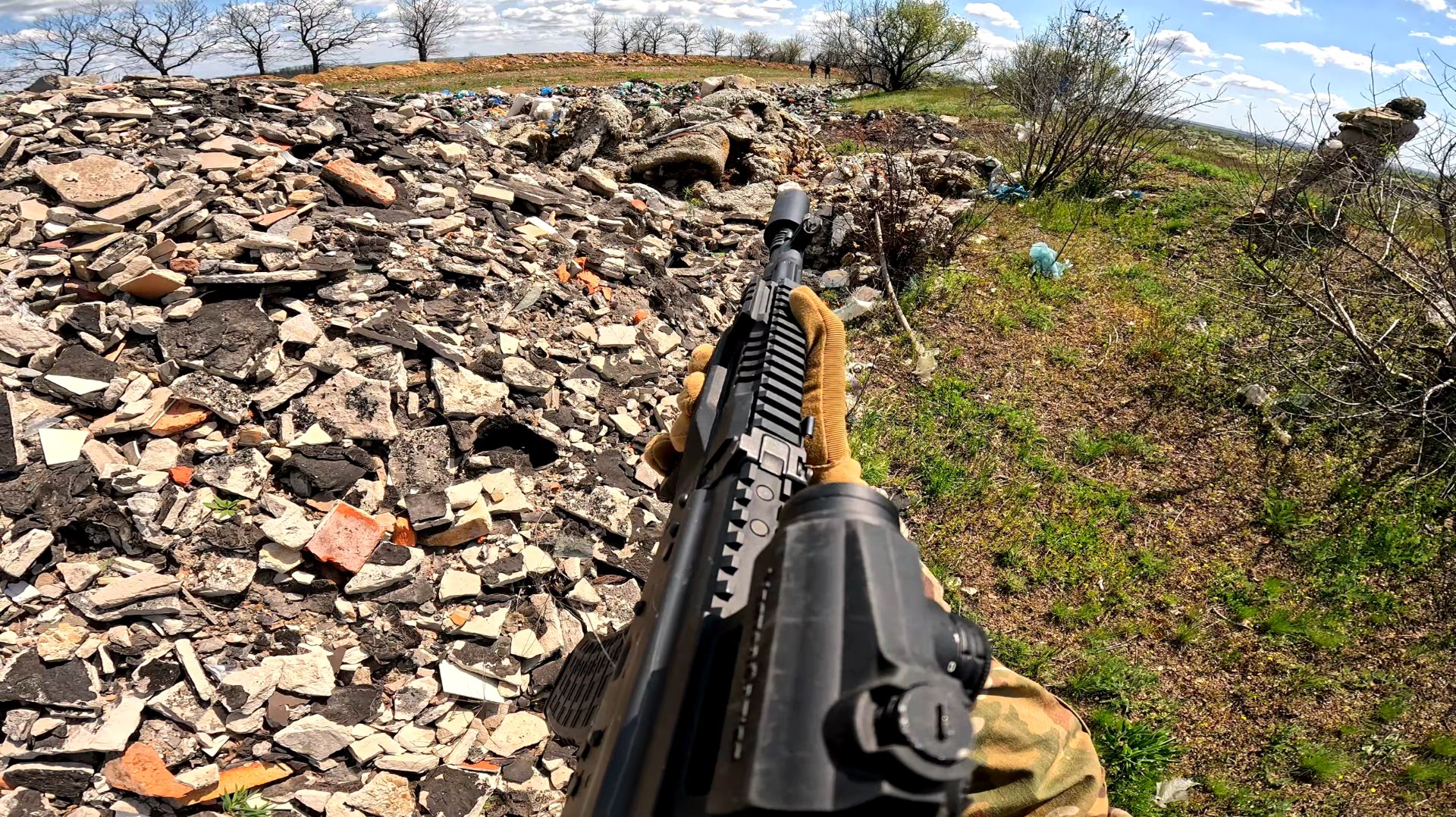 Карьер ДНР 26.04.26 Страйкбол 4к БИТВА ЗА ПОМОЙКУ