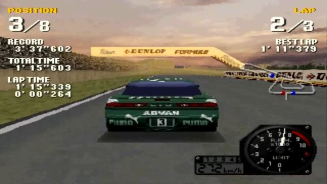 J Racing PS1 1997 - TI Circuit Aida Arcade Race